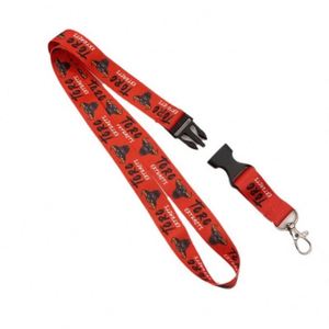 Wholesale <b>Lanyard</b> Badge <b>Polyester</b> Mobile Phone <b>Lanyard</b> Keychain <b>Lanyards</b> with Logo Custom Work Permit Hanging Rope - Product Image 5