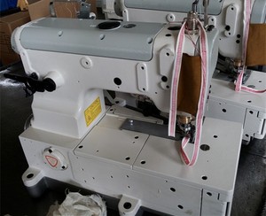 MC 500-02D Flat-Bed Direct Drive Interlock Sewing <b>Machine</b> with Tape <b>Binding</b>(Edge Rolling) - Product Image 2