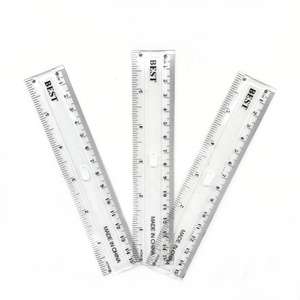 Regla de Plástico Transparente de 15 cm con Logotipo Promocional, Herramienta de Medición para Estudiantes, Publicitaria - Product Image 6