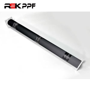 أحدث صيحات الفينيل الفاخر ذات اللون الأسود الفاتح عالي الجودة ذاتي اللصق لتغيير لون السيارة - Product Image 3