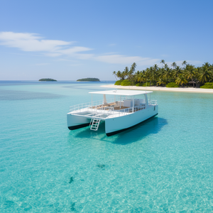 Catamaran à voile <span class=keywords><strong>de</strong></span> <span class=keywords><strong>luxe</strong></span> en aluminium Dookyu personnalisé <span class=keywords><strong>de</strong></span> 12 m, certifié CE, pour les excursions touristiques et les croisières aux îles - Product Image 2