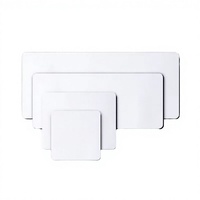 Tapis de Souris Blancs en Caoutchouc Anime en Gros pour Sublimation, Blanks Personnalisables, Tapis de Bureau Antidérapant, Expédition depuis l'Entrepôt Américain