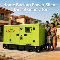 Groupe électrogène diesel 94 kVA de qualité industrielle, faible bruit, triphasé 400 V, groupe électrogène électrique