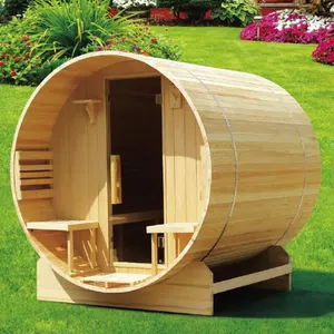smartmak Cedar Barrel Sauna Trade For Sale Red Cedar Sauna Outdoor Barrel 8 Person
