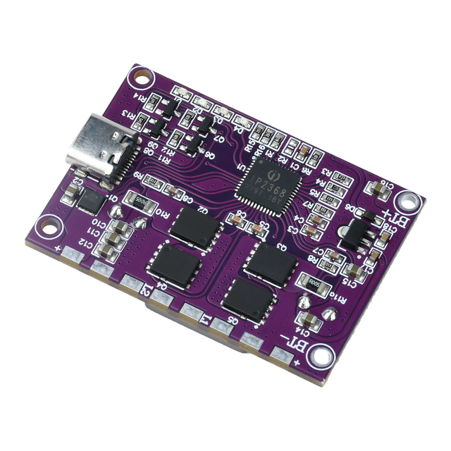 IP2368 Bidirectional High-power Fast Charging Module 100w Buck-Boost Power Bank Circuit Board Kit with TYPE-C Interface