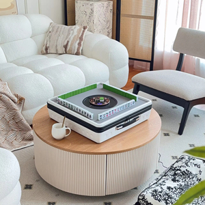 Mini Portable Automatic Mahjong Table Machine, Foldable Auto Shuffling Game for Outdoor Indoor Use OE-13 Compact Sparrow Table D - Product Image 5