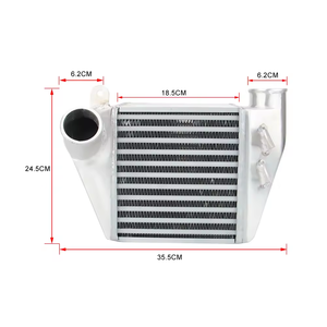 En aluminium Montage Latéral Turbo Mise À Niveau <span class=keywords><strong>Intercooler</strong></span> pour VW <span class=keywords><strong>Golf</strong></span>/VW Jetta MK4 1.8T - Product Image 2