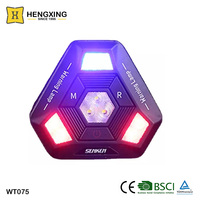Lampe d'avertissement LED à aimant pour camion IP67, Triangle 15 clignotant d'urgence 360 degrés Rechargeable