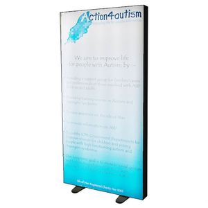 Caja de Luz Textil LED Retroiluminada para Publicidad, Marco de Perfil de Aluminio, Caja de Luz Cúbica - Product Image 1