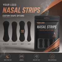 Bandes nasales anti-ronflement respirantes pour le sommeil, patch nasal sportif, OEM personnalisé, pour une meilleure respiration et un soulagement