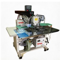 Máquina de Coser Industrial Profesional TS-3020-LS para Coser Bolsillos en Prendas de Punto y Tejidas