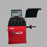 Machine d'équilibrage dynamique des pneus de voiture CHIGUNG, entièrement automatique, équilibreur infrarouge, affichage numérique, 220 tr/min, 250 W, modèle 322, capacité maximale 80 kg