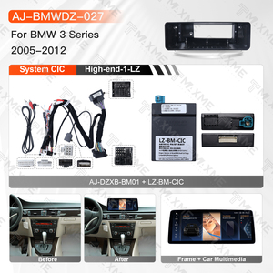 Kit de Marco para Panel de Navegación de 12.<span class=keywords><strong>3</strong></span> Pulgadas, Reproductor Multimedia para Auto con GPS y DSP Integrados para BMW Serie <span class=keywords><strong>3</strong></span> 2005-2012 (Volante a la Izquierda) - Product Image 3