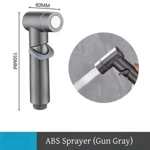 High Quality Black <strong>Muslim</strong> <strong>Bidet</strong> Spray Gun Superchard ABS Self-Cleaning Toilet Sprayer for Modern Apartments Factory Wholesale - Product Image 3