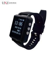 Détecteur portable de radiofréquences 2 km, scanner 70 MHz-6,2 GHz, dispositif de coordination d'alerte montre-bracelet, détection anti-drone