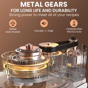 5L Stand Mixer 1500W 12Speeds Cake Machine Food Planetary Dough Mixer <b>Kitchen</b> <b>Small</b> Household Appliances - Product Image 5