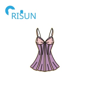 Personnalisé Métal <span class=keywords><strong>Sexy</strong></span> Rose Bikini Sous-Vêtements Costume Épinglette Badge Dessin Animé Fille Soutien-Gorge Caleçon Intime Culotte Épingles En Émail Broches - Product Image 6
