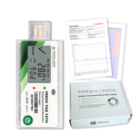 Fresh tag 10TH Registrador de datos de temperatura y humedad USB desechable