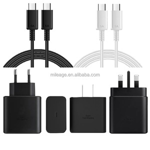 Chất lượng hàng đầu EP-TA845 45W PD Loại C nhanh carregador sạc cho Samsung S22 S24 siêu S22 cộng với EU sạc cáp với gói - Product Image 3