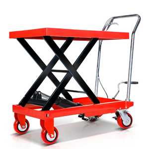 Lifting Machine 1000Kg 3ton Hand <span class=keywords><strong>Manual</strong></span> Hydraulische Vaste Ijzeren Schaarheftafel Lifter <span class=keywords><strong>Trolley</strong></span> - Product Image 1
