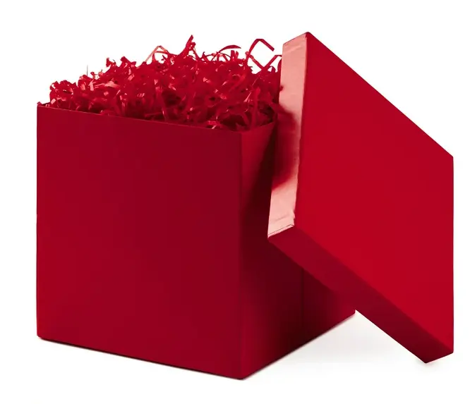 Scatola ondulata rossa scatola di carta spessa tenere 5-6Kg confezione regalo all'ingrosso coppia/san valentino/amante per il regalo