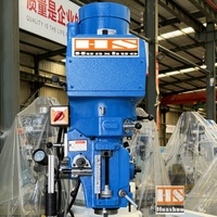 Machine de fraisage CNC à moteur automatique X6325D, nouvelle table élévatrice, certifiée CE, tourelle verticale robuste