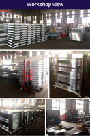 Industriële Roterende Oven Voor Bakkerij Hot Air 32 Trays Diesel Rotary Brood Oven Apparatuur Voor Verkoop