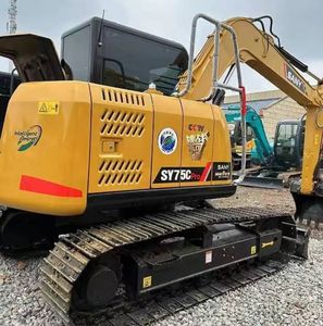 Miniexcavadora Sany SY75C de 7 toneladas usada en buen estado, excavadora de orugas SANY sy75c en excelente estado y precio barato - Product Image 3