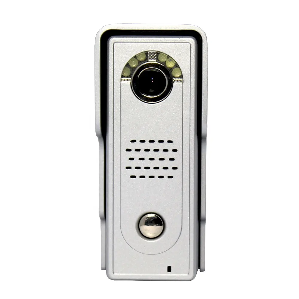 Hotsale 7 אינץ וילה אינטרקום וידאו דלת טלפון דלת מערכת טלפון פעמון מצלמה עם חיצוני עמיד למים תחנה