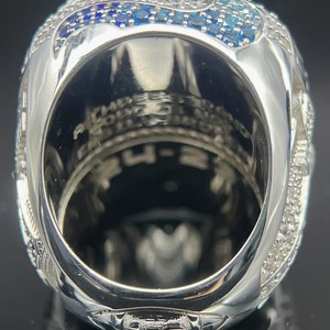Bague de championnat de football canadien CFL Toronto Gold Rush <span class=keywords><strong>2022</strong></span>, personnalisée, plaquée or, laiton, zircon créé en laboratoire, certifiée, <span class=keywords><strong>tendance</strong></span> - Product Image 5