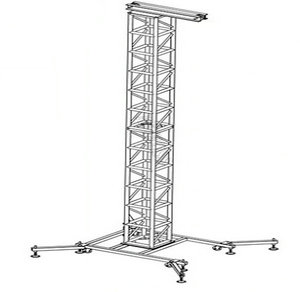 튼튼한 시끄러운 스피커 크랭크 스탠드 리프팅 지원 스피커 조명 무대 장비 무대 리프트 - Product Image 1