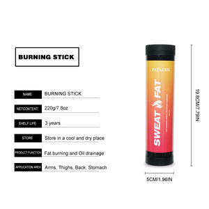 OEM ODM Marque privée Professionnel de poids libre Brûleur de graisse Soins du corps Crème chaude Améliorer la sueur Anti Cellulite Bâton de sueur - Product Image 6