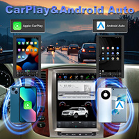 12,1-Zoll Tesla-Style Vertikaler Bildschirm Autoradio-Navigationssystem für Lexus LX470 2004-2007 Toyota Land Cruiser LC100 Android-Radio