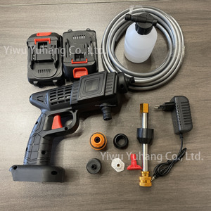 Machine à laver de voiture à haute pression pistolet à eau pistolet <span class=keywords><strong>lave</strong></span>-auto batterie <span class=keywords><strong>sans</strong></span> <span class=keywords><strong>fil</strong></span> Portable laveuse de voiture à haute pression pour jardin - Product Image 1