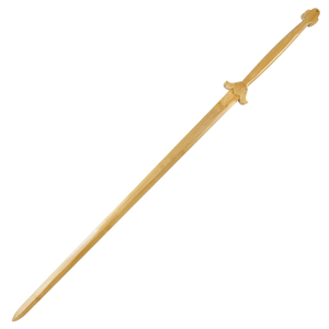 Arts martiaux pratique pleine épée de bambou épée de style chinois Style chinois nouveaux cadeaux pour la maison 51.2in/130CM - Product Image 1