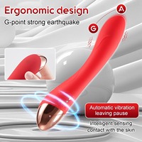 InnerBloom 10-Modi Heizender Intelligenter Sensor-Massagestab für Intim- und Frauengesundheit, Wasserdicht, USB-Aufladbar