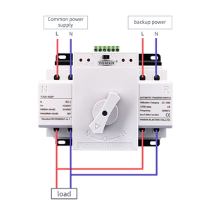 Tomzn 2P toq3 63A 230V MCB loại điện kép tự động chuyển đổi ATS - Product Image 4