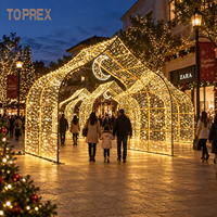 Guirlandes lumineuses LED TOPREX pour allées, motifs de lune, pour centres commerciaux et attractions nocturnes