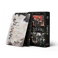 Groothandel 55 Stks/doos Kpop Idool Merchandise Tweemaal Japan Album Vieren Foto Kaart Lomo Kaart