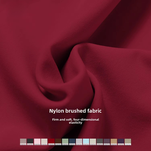 Haute qualité personnalisé mat Double face 4 voies extensible tricot nylon Spandex tissu Sportswear Activewear Leggings pantalons de <span class=keywords><strong>Yoga</strong></span> tissus - Product Image 2