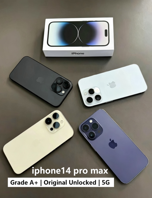 Original Unlocked Used iPhone 14 Pro Max 5G 128/256GB Good Condition Bulk Supply