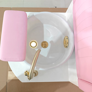 Fauteuil de massage pour pédicure de luxe, fauteuil de spa pour les pieds haut de gamme pour salon de beauté avec dossier réglable - Product Image 3
