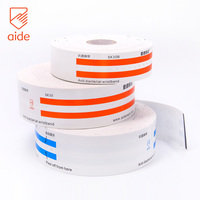Pulsera de Identificación Médica Impermeable Imprimible al por Mayor, Pulsera de Hospital para Pacientes, Pulsera de Papel Térmico con Logotipo Personalizado