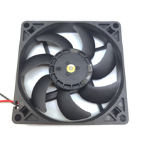 Ventilateur axial DC 8015 3 pouces 5V 12V 24V 80x80x15mm avec moteur sans balais pour PC industriel et rétroéclairage