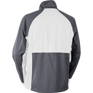Pull à fermeture éclair quart de tissu imperméable en nylon pour hommes, course à pied, randonnée, golf, extérieur, séchage rapide - Product Image 4