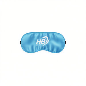 Masque pour les yeux en soie HB Sport 20 cm, doux, pour dormir et voyager, idéal pour l'avion - Product Image 1