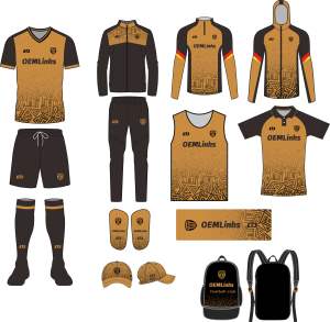 ชุดฟุตบอลแบบกำหนดเองสำหรับผู้ชาย ชุดแข่งฟุตบอล เสื้อฟุตบอล ชุดฟุตบอลชาย เสื้อเจอร์ซีย์ฟุตบอล - Product Image 1