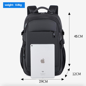 Laptop-Rucksack mit Individuellem Logo, 15,6 Zoll, für Outdoor und Büro, Sportliches Design aus Oxford-Gewebe, mit USB-Anschluss, Wasserabweisend, Schulranzen - Product Image 5