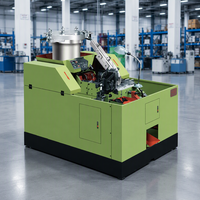 Machine de fabrication de vis entièrement automatique haute précision à moule ouvert/fermé avec moteur 2,2 kW et boîte de vitesses PLC, marque YUHAI