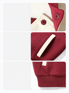 Blouson de baseball universitaire pour enfants, veste décontractée pour garçons et filles, <span class=keywords><strong>manteau</strong></span> de baseball <span class=keywords><strong>printemps</strong></span>-automne 2026 - Product Image 6